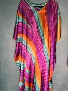 Vintage Multi Color Kaftan